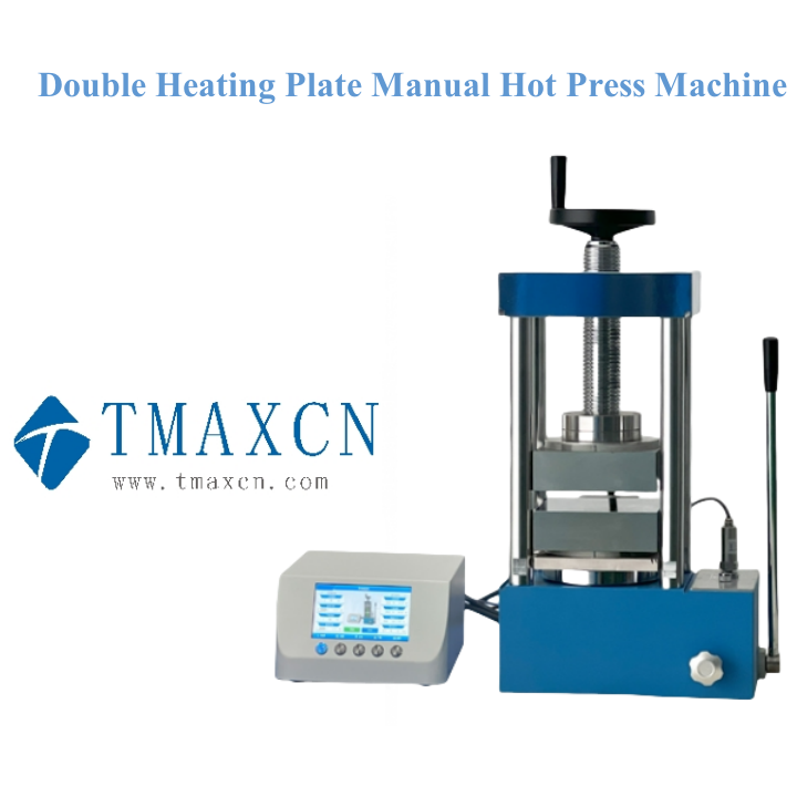 Double Heating Plate Manual Hot Press Machine