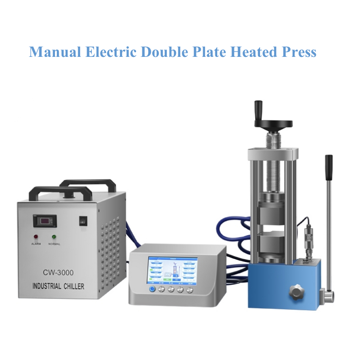 Manual Electric Double Plate Heated Press