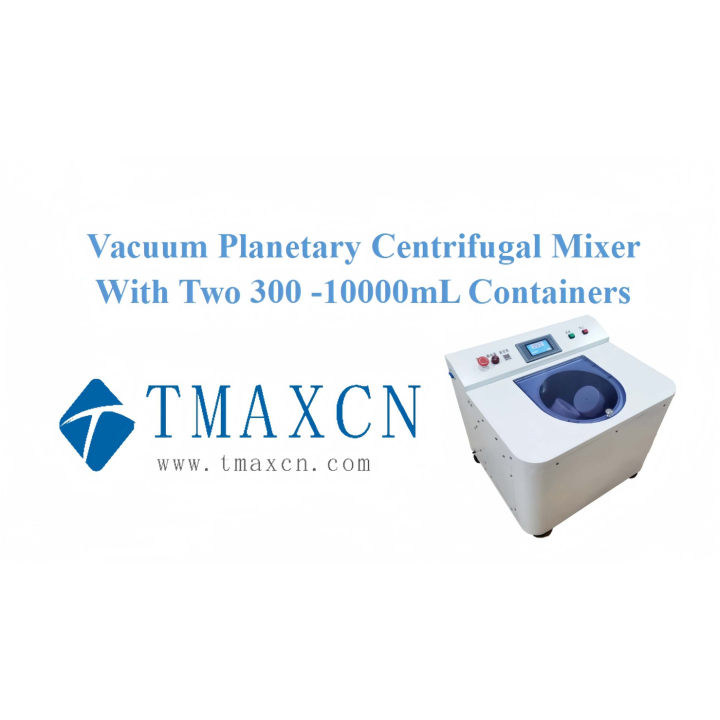 Vacuum Planetary Centrifugal Mixer With Two 300 -10000mL Containers