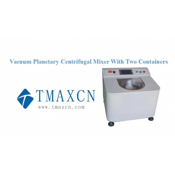 Vacuum Planetary Centrifugal Mixer With Two Containers