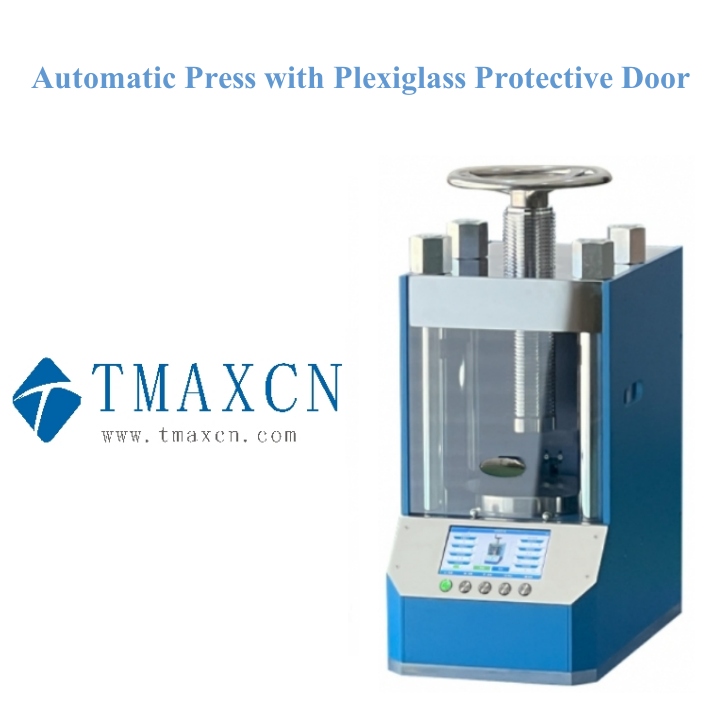 Automatic Press with Plexiglass Protective Door