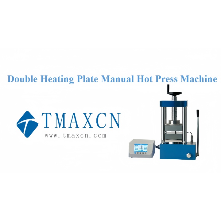 Double Heating Plate Manual Hot Press Machine