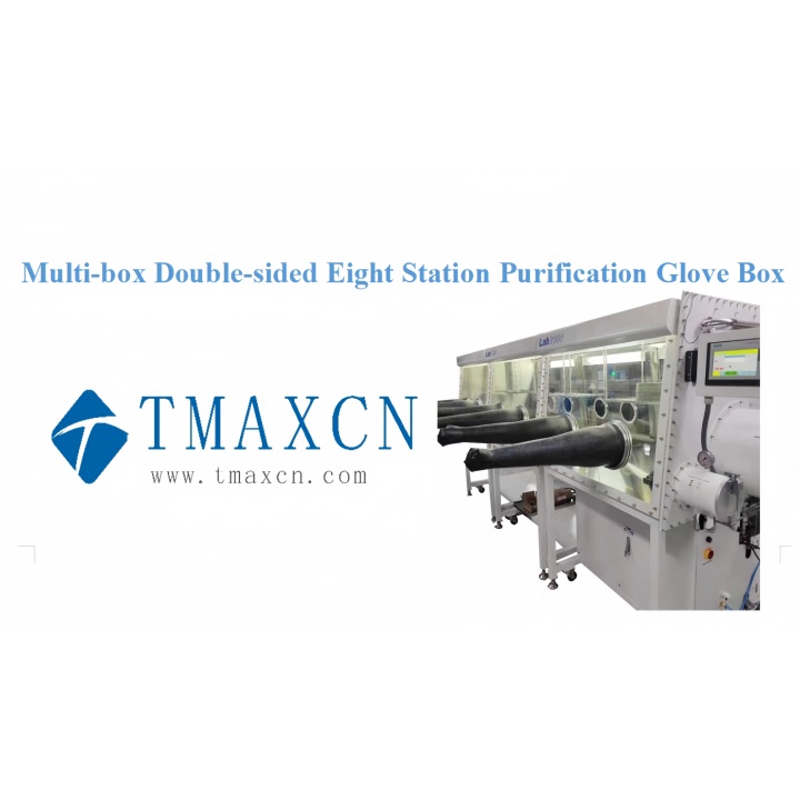 Multi-box Double-sided Eight Station Purification Glove Box