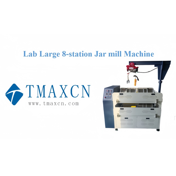 Lab Large 8-station Jar mill Machine