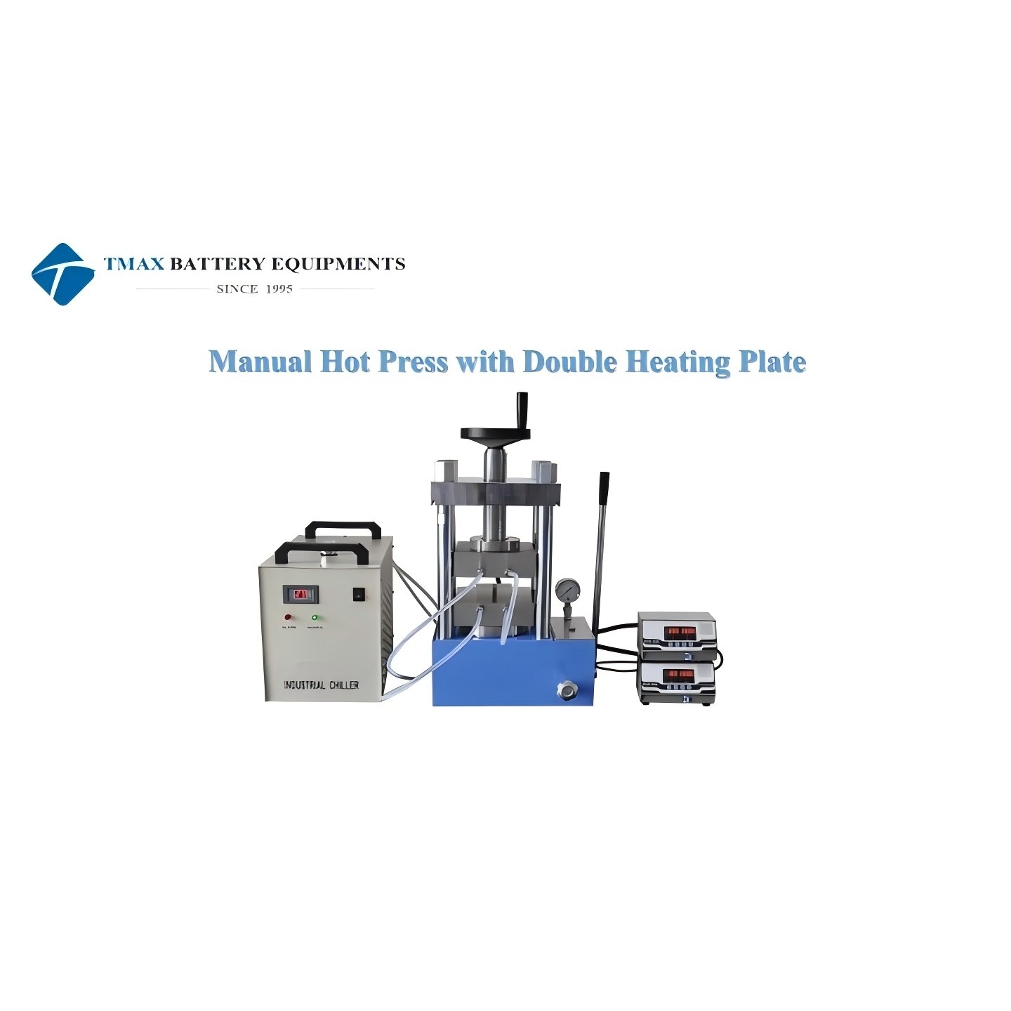 300℃ 30T Manual Hot Press with Double Heating Plate