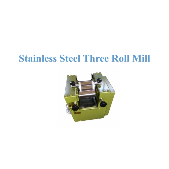 Stainless Steel Three Roll Mill