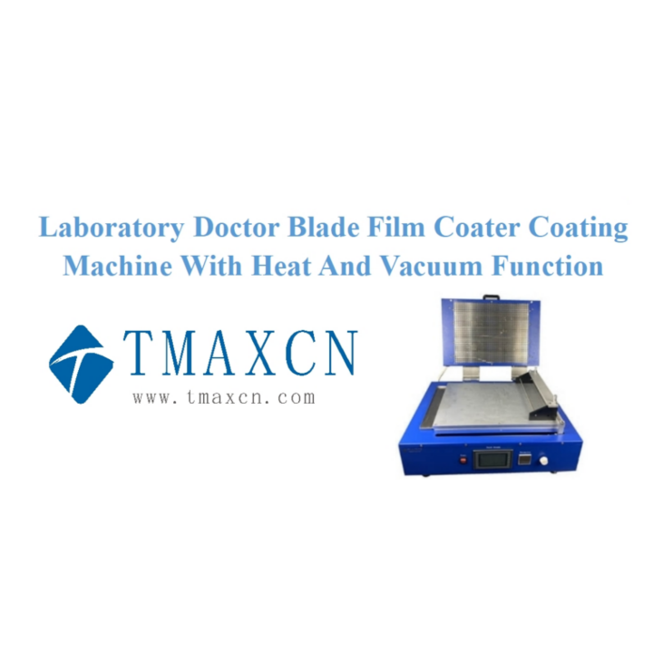 Laboratory Doctor Blade Film Coater Coating Machine With Heat And Vacuum Function