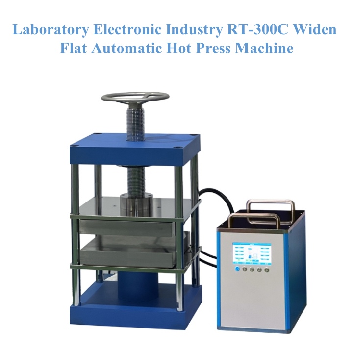 Laboratory Electronic Industry RT-300C Widen Flat Automatic Hot Press Machine