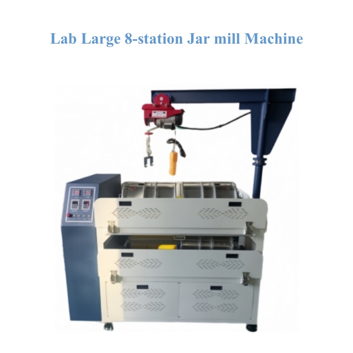 Lab Large 8-station Jar mill Machine