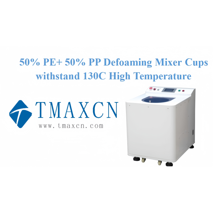 50% PE+ 50% PP Defoaming Mixer Cups Withstand 130C High Temperature