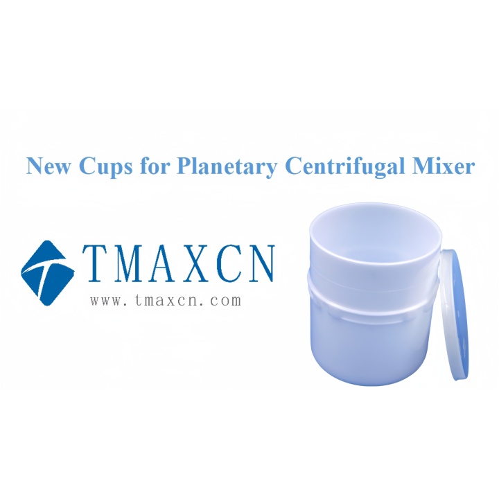 New Cups for Planetary Centrifugal Mixer