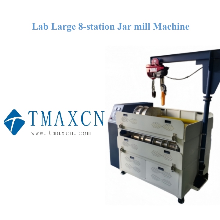 Lab Large 8-station Jar mill Machine