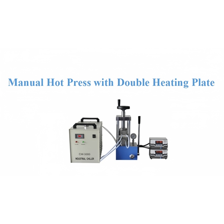 Manual Hot Press with Double Heating Plate