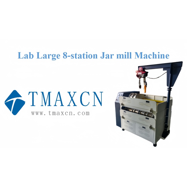 Lab Large 8-station Jar mill Machine